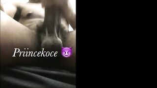 I know u naughty That guy be touchin' on his own body