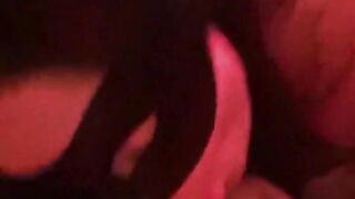 My neighbour came home to smoke, and ended up sucking me until I had milk.