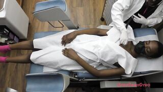 Doctor Tampa And Nurse Stacy Shepard Preform Black Teen Jewel Annual Gynecological Assessment At Their Gloved & Probing Hands Full Movie scene Solely @ GirlsGoneGyno #ClovGang
