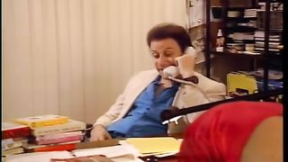 Hot secretary fucked at her boss office