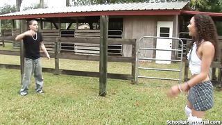 Things Go Too Far With Slut Schoolgirl!