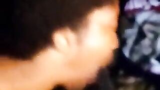 black sucks lengthy knob