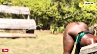 OMG!!! Nearly Seen by Random Neighbors When Stepson Caught me Twarking Stripped Behind public Farm