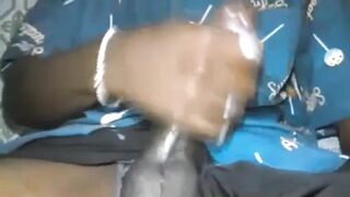 MONSTER EBONY WEENIE THICK CREAMPIE