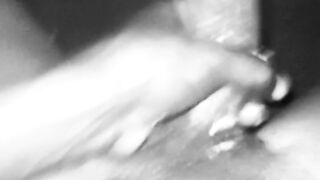 BBC jamaican masturbating to loud porn - spunk fountain at end