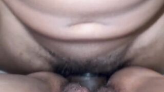 Pounded Her Bushy Vagina Untill I Came Unfathomable