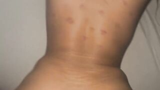 Tiny eighteen Year Old Lightskin Cutie Orgasms From Backshots