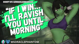 [F4M] U Shall Be My Prize: Losing A Contest To An Orc Cutie [Audio Porn] [Orc Gal]