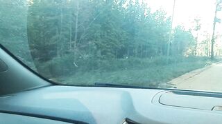 BOUT TO BANG HIS HOT HAWT WIFE IN THE WOODS!