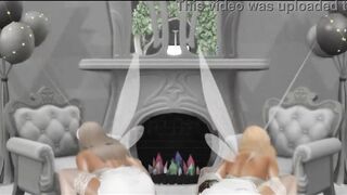 Nicki and Chyna Heavenly Cutie Black three-some