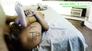 Brown Skin Erotic Exotic Pair Doggy position Kamasutra Manhattan Apartment Nice-looking Fem Compliant