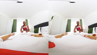 French Hottie Malia Lenoir Eats Your Ramrod for Breakfast - VR