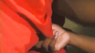 Black model Domonique Simone enjoys hard screwing with her ebony ally