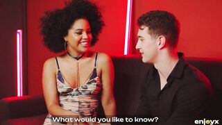 Darksome-skinned Selva has a ass to die for and a entire lot of tricks to go around screwing slutty lads