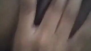 Black Fingering twat