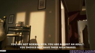 AI Generated Comics - Alien Monster Ties Up Screws Creampies Black Teen