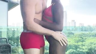 Screwing a Hawt Ebony Latin babe Sweetheart Liss Dominica