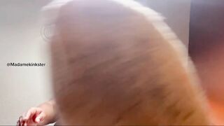 Ebony Giantess Plays With U With Her Ribald Socks In advance of This babe Works