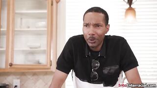 Breasty stepdaughter Rissa May takes her tits out after this babe asked her stepdad to bang her in the butt.The teen is titfucked and anal reamed by his bbc