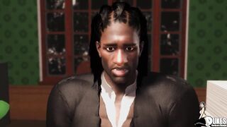 Elderly black large butt church lady gets banged hard by her BBC pastor.