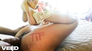 STRIPPER HARDCORE Tightest Anal Huge Knob Rich Fem