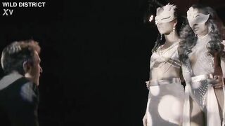 Catwalk of Crave - 3 super hawt models in a intimate fashion show and thrilling bang