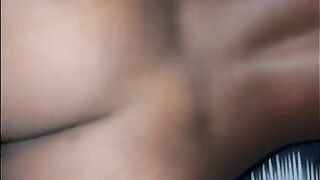 Youthful Black Slender Teen Taking Doggy From BBC in advance of school