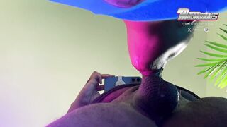 MTA SUBWAY DRIVER CAUGHT GIVING SLOPPY HEAD