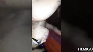 ExzoticKhandi vs. BluMagic doggy position draw down