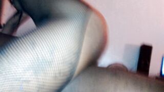 Riding that dong,Creaming on dong