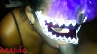 My ebony beauty giving a fine oral job.