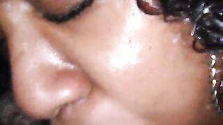 Black shorty with unfathomable mouth