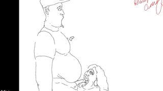 Black compilation of jock suckin cum catching hoes