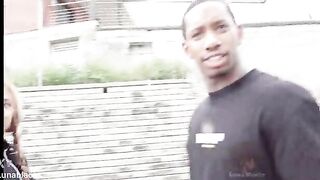 Ebony Stud With Giant Dick Bangs Me on the Street and Cums in My Booty - Luna Blackx