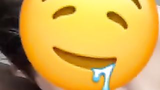 White College Girl Sucking BBC during Netflix and Chill