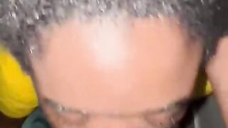 STEP DADDY GIVES BLACK A FACIAL CUNT SCREWED FROM THE BACK