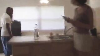 Overwhelming black angel Jane and pal have a fun hardcore