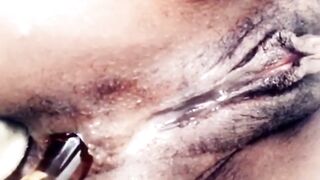 PrettyAnalPrincess Pounds Rectal hole w Glass Plug. Gape Me Dad.