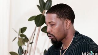 BBC chap banging his black wifes massive titties and her gorgeous face