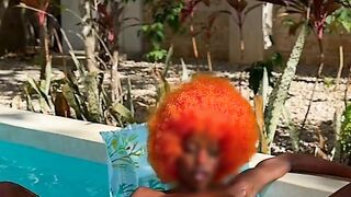 Masturbating in my hotel’s public pool as everybody watches