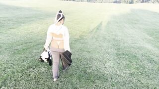 Large Butt Stroll Throughout The Park