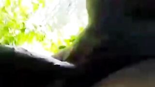 Mr Showtime69 flashes his Large Ebony Ramrod in public