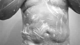 SLUTTY DURING MY WASH ROUTINE, Thick NUT unfathomable from the BALLS