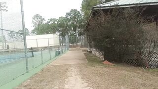 BOUT TO BANG THIS GAL PAGEANT AT THE TENNIS COURT!!