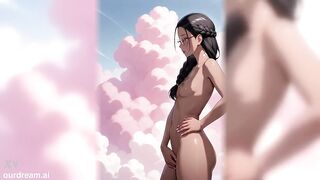 Slender Black Manga Cutie Is Despairing For Your Attention (AI Comics)