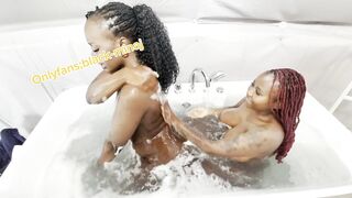 LESBO NURSES SHOWERING AND LICKING EVERY OTHER IN ADVANCE OF GOING IN AN OPERATION ROOM