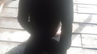 AMATEUR BLACK PEE DURING THE TIME THAT WIFE CHEAT SPOUSE LAWN YARD OUTDOOR