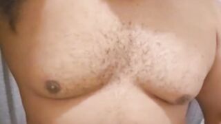 Thick Ebony Bear POV Facial Jizz flow