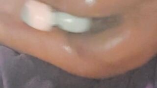 Sideways lip smacking