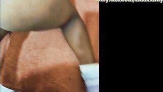 My tenant begged me not to cum inside her. This babe should have paid her rent! Part two